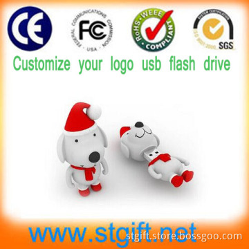 Novelty Merry Christmas USB Stick Cartoon USB